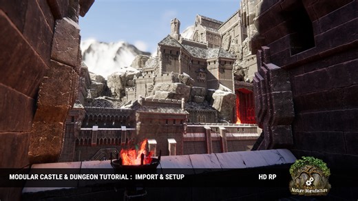 Modular Castle & Dungeon Tutorial HDRP