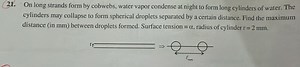 On long strands form by cobwebs, water vapor condense at night ... | Filo