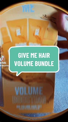Give Me Volume Boosting Bundle for Fine, Flat Hair ⸻ Description The Give Me Volume Boosting Bundle is a complete volumising system designed for fine, flat hair that needs long-lasting lift without heaviness. This bundle includes volumising shampoo, lightweight conditioner, root-lifting mousse, and a weightless volume spray to build body from wash to style. Formulated to boost volume, add fullness, and improve hair thickness, each product works together to create noticeably fuller hair that last