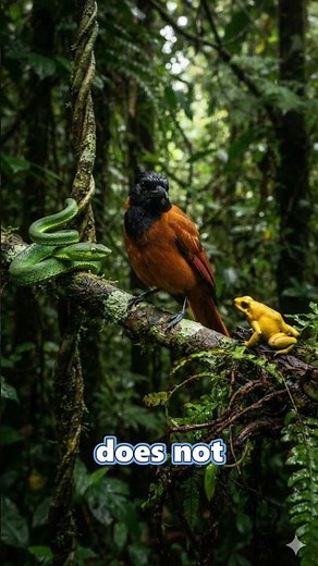 Can a bird be that toxic? 😨 #birds #science #shorts #wildlife
