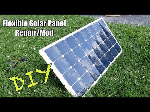 12-Volt Solar Panel Repair & Mod