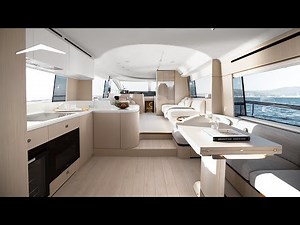 Azimut Fly 68 | Open-Ended Design | Aft Galley Layout