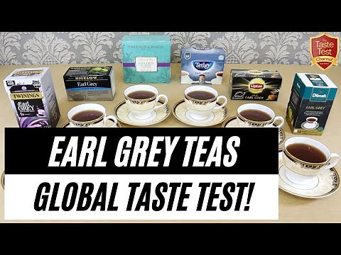 EARL GREY TEA TASTE TEST COMPARISON! | Is this the BEST TEA in the world???