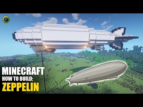 HOW TO BUILD: ZEPPELIN | MINECRAFT BUILDINGS #98