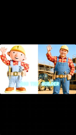 Bob the builder cartoon characters in real life part 1