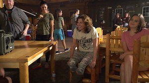 I spent a day on the set with this incredible group of young people and I was blown away with their talent. I had so much fun being a small part of the production that day. And when I heard "Baby Baby" reimagined in this new way I jumped up and started dancing! So fun!! Check out “A Week Away” now on Netflix!! | Amy Grant