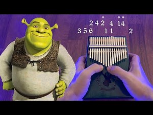 Shrek - Fairytale (Kalimba Tutorial)