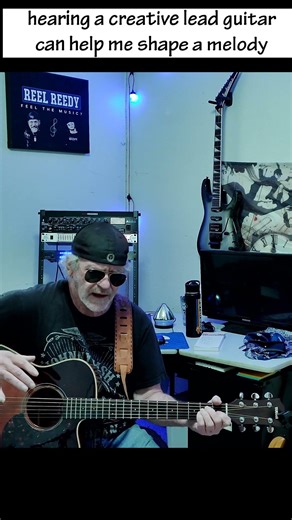 Reel Reedy - creative lead Guitar can help me shape a melody when writing a song 🔥💯