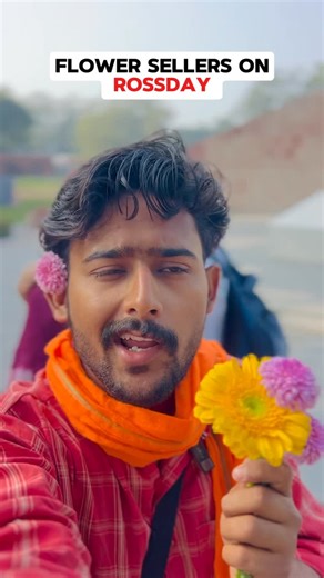 Yash_Vines | Flower seller on rose Day 🌹 #rossday #flowerseller #relatable #funny #yash_vines03 | Instagram