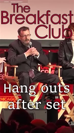 The Breakfast Club talks about what they did on their one night off. Featuring Judd Nelson, Ally Sheedy, Emilio Estevez, Molly Ringwald, and Anthony Michael Hall. #thebreakfastclub #breakfastclub #juddnelson #allysheedy #chicago