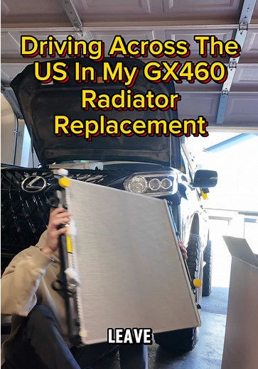 Lexus GX460 Radiator Replacement: Pre-Road Trip Repair
