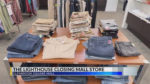 The Lighthouse closing mall store