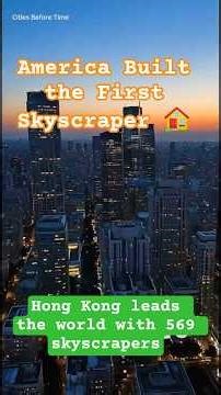 What if America never built Skyscraper - Cities with Most Skyscrapers! #skyscrapers #shorts