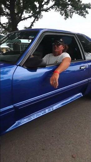 Awesome Fox Body Mustang at Street Machine Nationals - Du Quoin, IL #FordMustang #Foxbody #cammed