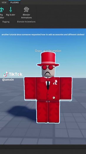 amxin (@amxin) - Roblox Tutorial: Adding Clothes and Accessories to NPCs