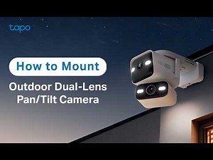 How to Mount Outdoor Dual-Lens Pan/Tilt Security Camera (Tapo C575D) | TP-Link