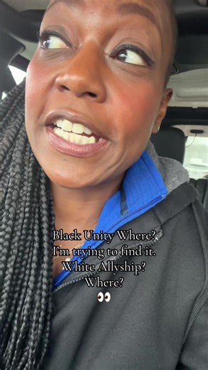 ✊🏾🖤🔱❤️✊🏾#ftgf No unity! No allyship! | black and white