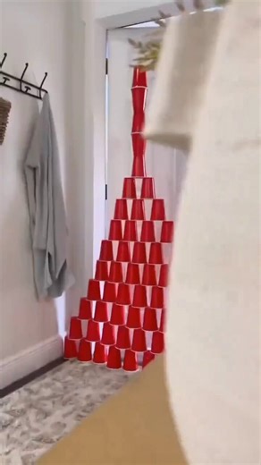 A dad’s greatest skill is knowing when to lose. I honestly love that he saw the prank through the door and didn't even hesitate to ruin his afternoon just to give them a win. Most of us would’ve yelled about the cleaning up, but he understood that those few seconds of chaos were worth way more than a tidy hallway. It’s a masterclass in "letting them win" because when you let your kids 'get' you, you’re actually teaching them that they’re clever enough to take on the world and build everlasting m