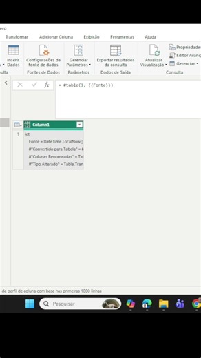 Power BI: The Error When Writing in M in Power Query