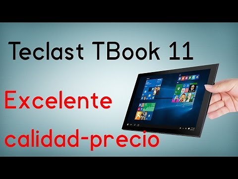 Teclast Tbook 11, la mejor tablet con Windows 10 en calidad-precio (4GB RAM, 1080p)