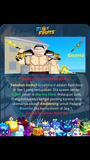 Greybeard: Kunci Awakening Pedang Langka di Sea 1