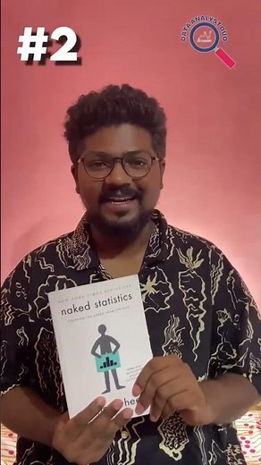 Three books to Learn Statistics for Data Science and Data Analytics #shorts