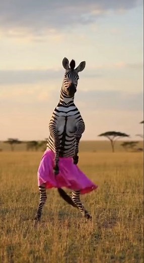 Funny Dancing Zebra | Hilarious Animal Dance Moves! 🦓😂 #animaldance #adorableanimals#ZebraDance