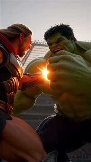 ​#ThorVsHulk​#Marvel​#Avengers​#MCU (Marvel Cinematic Universe)​#SuperheroFight