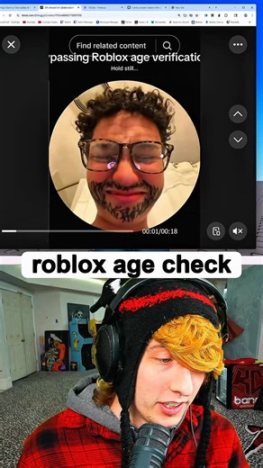KreekCraft on Instagram: "Update on Roblox Age Verification 💀"
