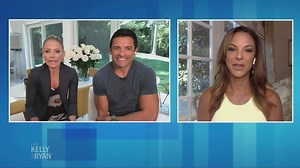 Awww! It's like a mini All My Children reunion with Kelly, Mark and Eva LaRue! | Live with Kelly and Mark