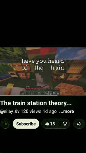 The train station theory… Some people are platforms, not destinations. They stop in your life for a while. You share conversations, moments, maybe even plans. But eventually, they board a different train. And you’re left standing there, watching it pull away. Minecraft feels like that too. Released in 2011 by Mojang, Minecraft became one of the best-selling video games ever created. You join a server, build a base, explore biomes, maybe start a Redstone project with someone. For a while, it feel