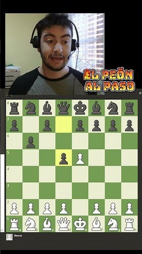 ¿Qué es el peón al paso? 😲 Ajedrez en 1 min