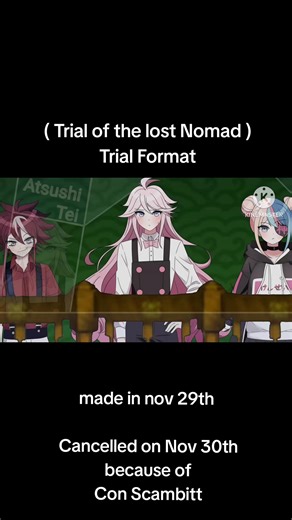 Tetro Danganronpa ( Trial of the lost Nomad ) Scrapped Visualized Video #tetrodanganronpa #tetrodanganronpablueedit #daikiikeda #azusamaekawa #teiatsushi