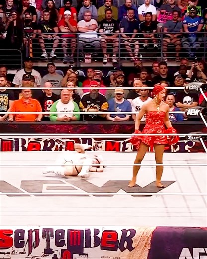 Riho wins the match… but TBS Champion Mercedes Moné’s ambush sends a message before #AEWAllOut! 😳 Watch #SeptembertoRemember LIVE on TBS & HBO MAX! | All Elite Wrestling