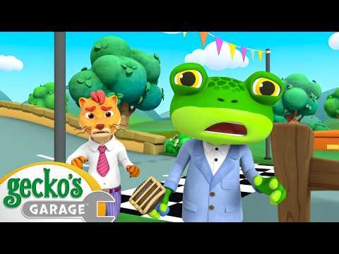 Vehicle Olympics | Gecko's Garage 🚚 | Cartoons For Kids | Toddler Fun Learning