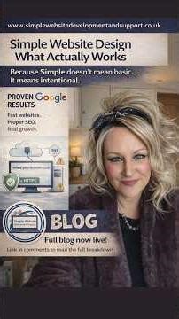 Simple Website Design: 3 Things Service Businesses NEED (to get enquiries) #websiteseo #seowebsite