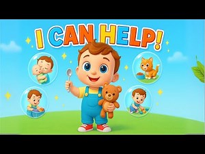 I Can Help Song || Nursery Rhymes & Kids Songs | Cartoon Kingdom TV 💚😍