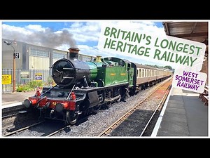West Somerset Railway - the longest heritage railway line in Britain