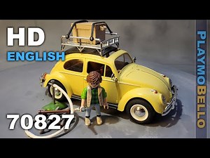 (2021) Playmobil 70827 Volkswagen Yellow Beetle, Special Edition (Playmobil set REVIEW)