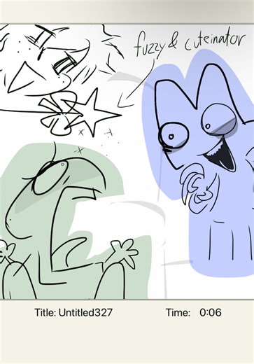 Speedpaint Process: Animating with Alight Motion