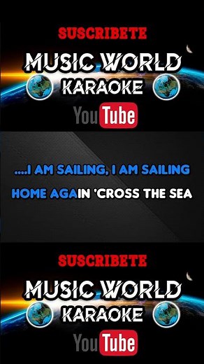 Rod Stewart - Sailing - KARAOKE #karaoke #classics