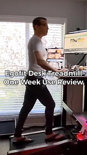 Egofit Desk Treadmill Review: One Week Usage Insights