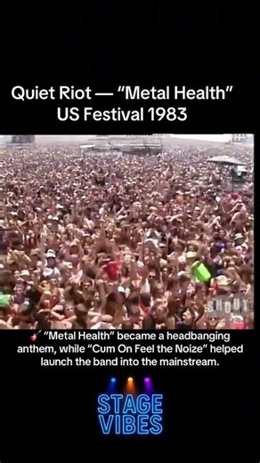 Quiet Riot Rocks 1983 US Festival: Iconic Pre-Metal Health Performance #QuietRiot #MetalHealth