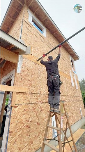Real Plumbers Hate Couplings – How to Run Long Lengths of Pipe Through Joists #shorts