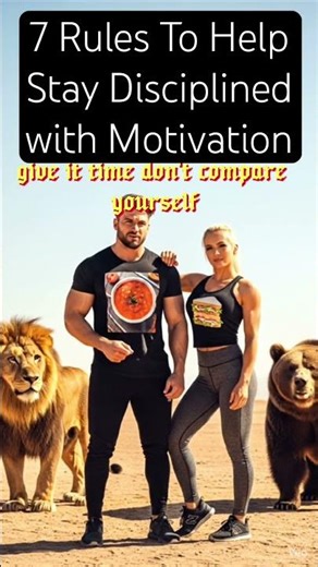 Simple rules to follow to stay motivated #soupsandwich #motivation #inspire #advice #fitness