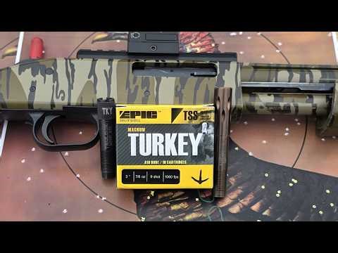 Epic 410 3" 7/8oz #9 TSS Test W/ Mossberg 500 & Trulock .385 vs Patternmaster .381