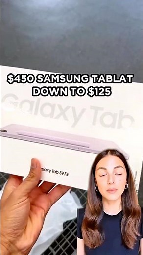 This $450 Samsung Galaxy Tablet is scanning for $125 at Walmart . #walmartclearance #WalmartFinds