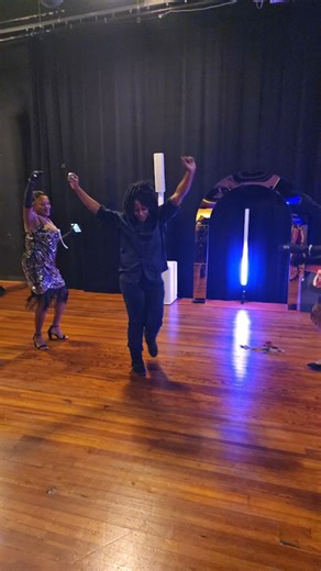 Now you KNOW the party LIT when even the caterer can’t resist jumping in on the Soul Train line! 😂🔥 At Leslie’s Roaring into 40’s birthday bash, this moment had everybody hollerin’! Sis took off so fast to join the line, her keys went flyin’ out her pocket mid-run but did she stop? Nope! She kept right on dancin’ like, “I’ll pick those up later!” That’s the kind of energy we love to see! When folks from every corner of the room... the guests, to the staff, all the way to the family come togeth
