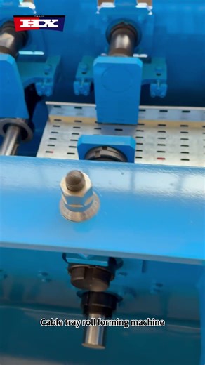 How Cable Trays Are “Shaped”: Inside a Precision Roll Forming Machine #cabletray