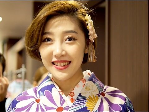 Moments in Kyoto - Kimono Makeover | Woman’s Heart & Cherry Blossom Front 着物に魅了される瞬間 桜前線 京都観光